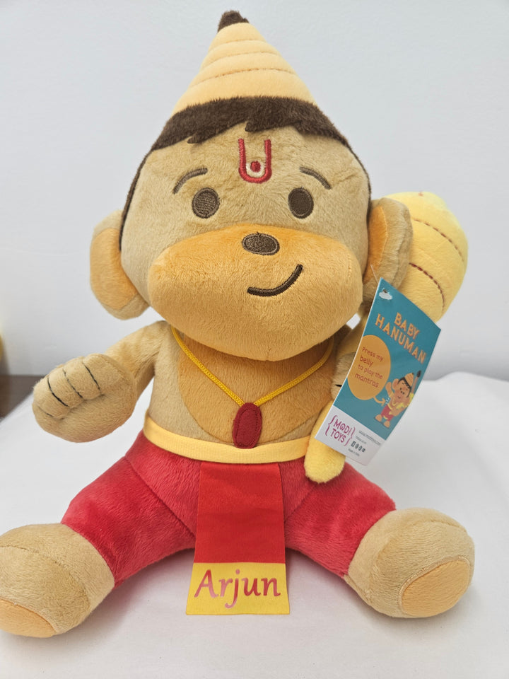 Baby Hanuman (Medium 11") Mantra Singing Plush Toy