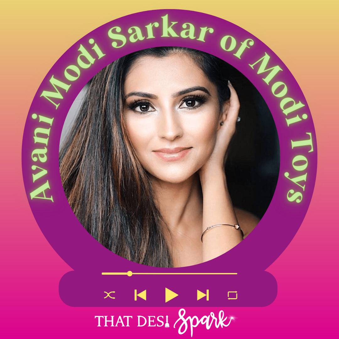 avani sarkar of modi toys podcast cover
