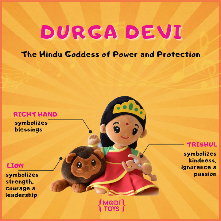 Durga Devi (Mega 22") Plush Toy