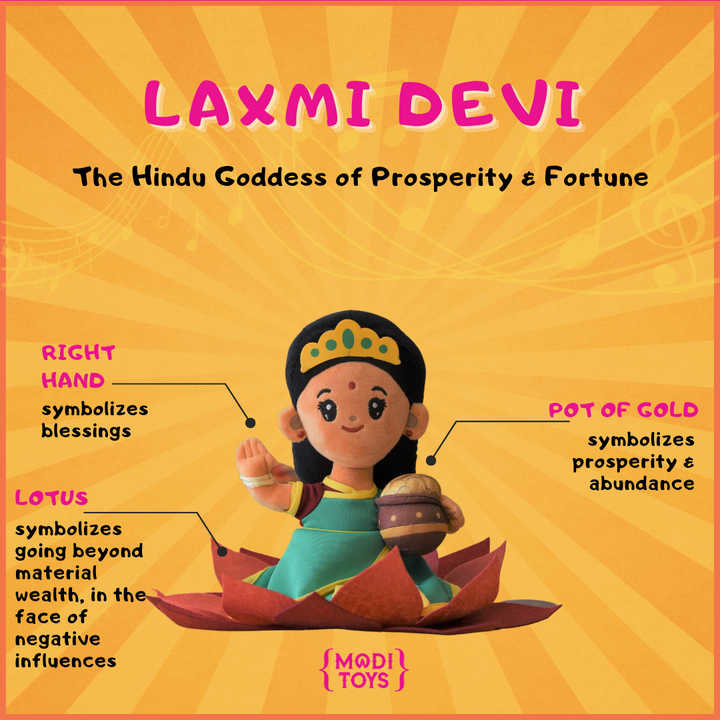 Laxmi Devi (Mega 22") Plush Toy