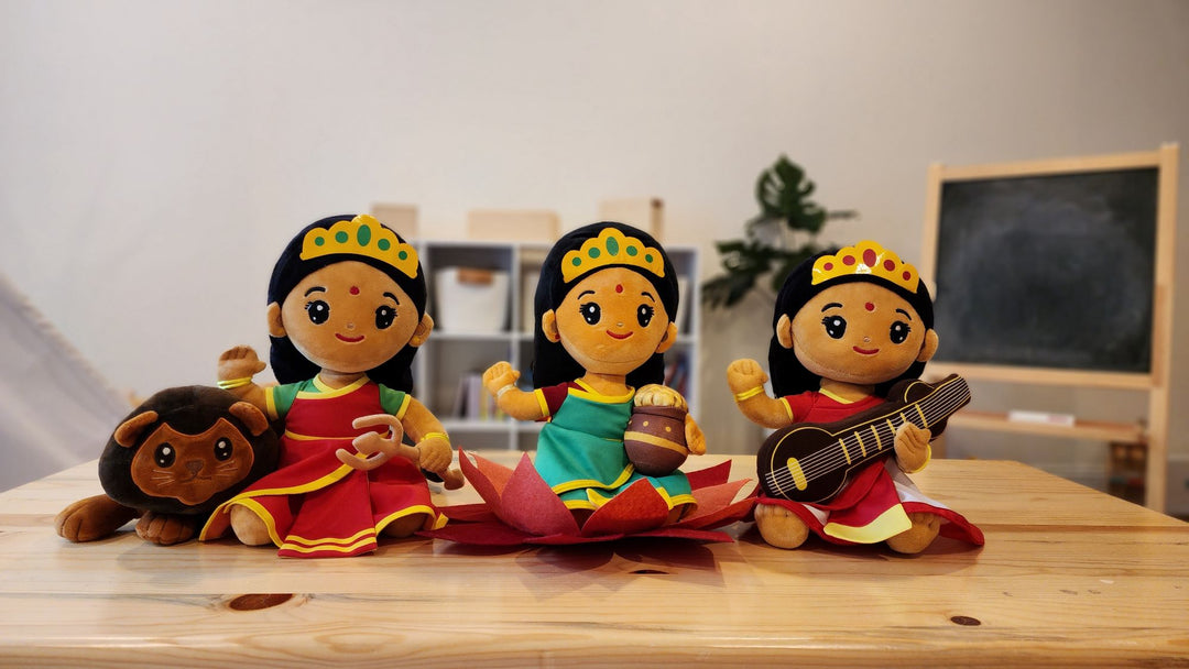 Medium Devi Bundle (11") Mantra Singing Plush Toys