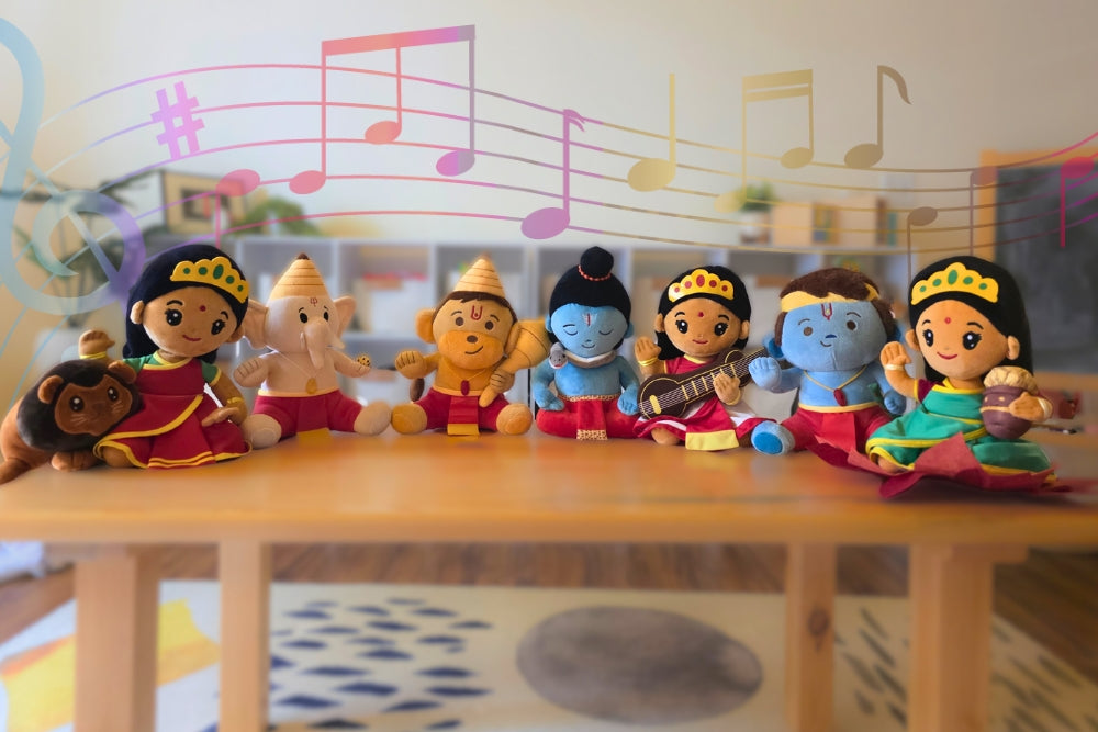 Medium Bundle (11") Mantra Singing Plush Toys