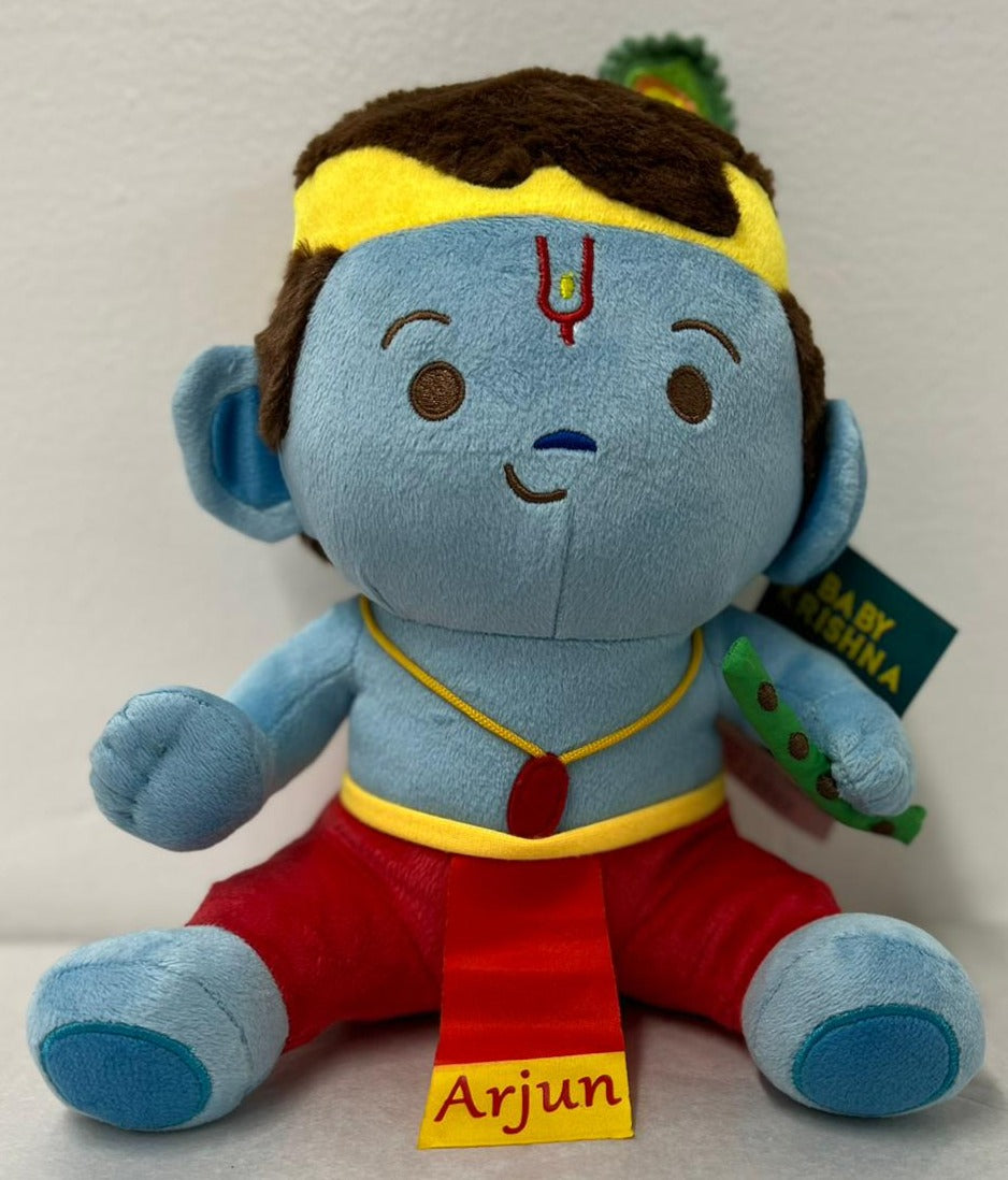 Baby Krishna (Medium 11") Mantra Singing Plush Toy