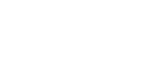 white bloomberg logo