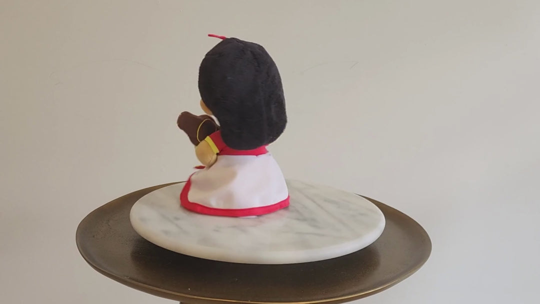 Saraswati Devi (Mini 7") Mantra Singing Plush Toy