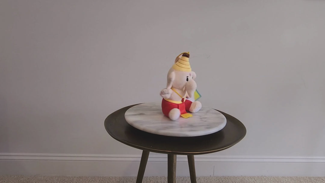 Baby Ganesh (Mini 7") Mantra Singing Plush Toy