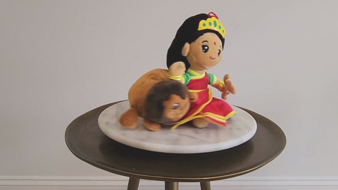 Durga Devi (Mini 7") Mantra Singing Plush Toy
