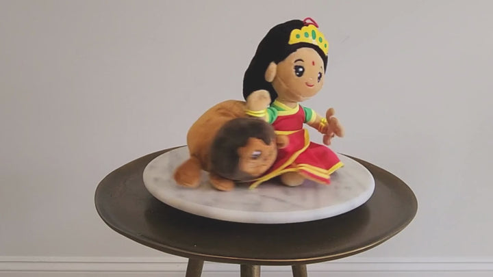 Durga Devi (Mini 7") Mantra Singing Plush Toy
