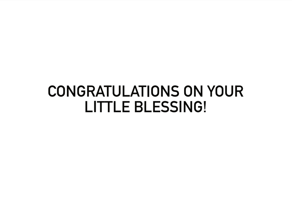 Baby Shower Greeting Card | Modi Toys