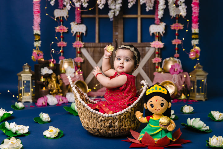 Laxmi Devi (Medium 11") Mantra Singing Plush Toy