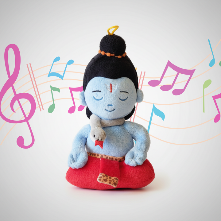Shiv Shankar (Mini 7") Mantra Singing Plush Toy