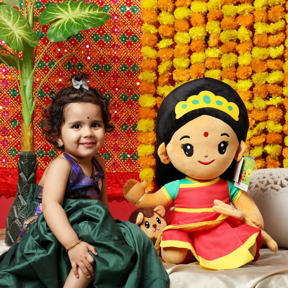 Durga Devi (Mega 22") Plush Toy