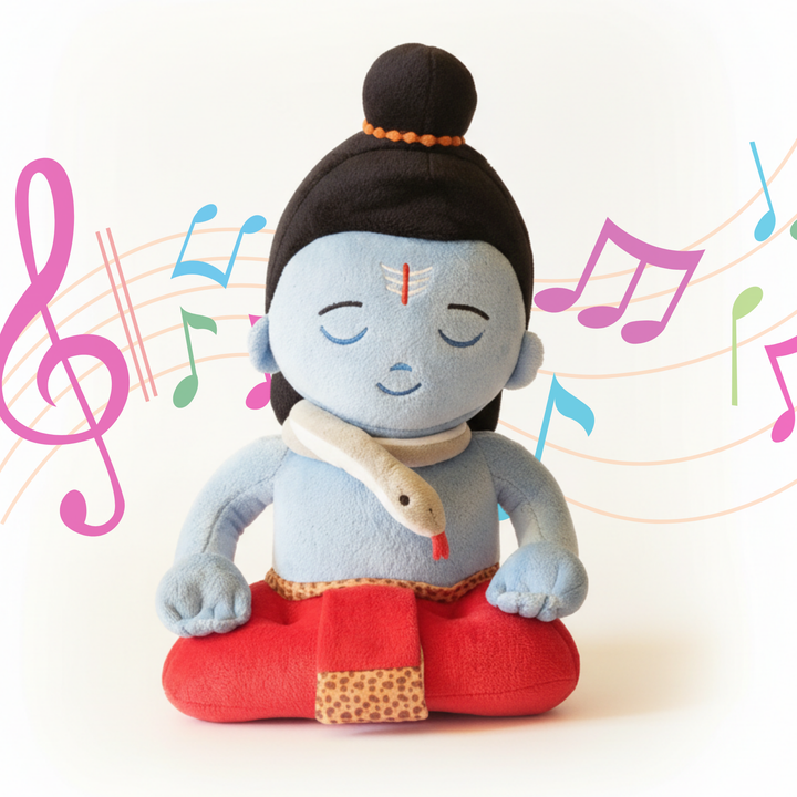 Shiv Shankar (Medium 11") Mantra Singing Plush Toy