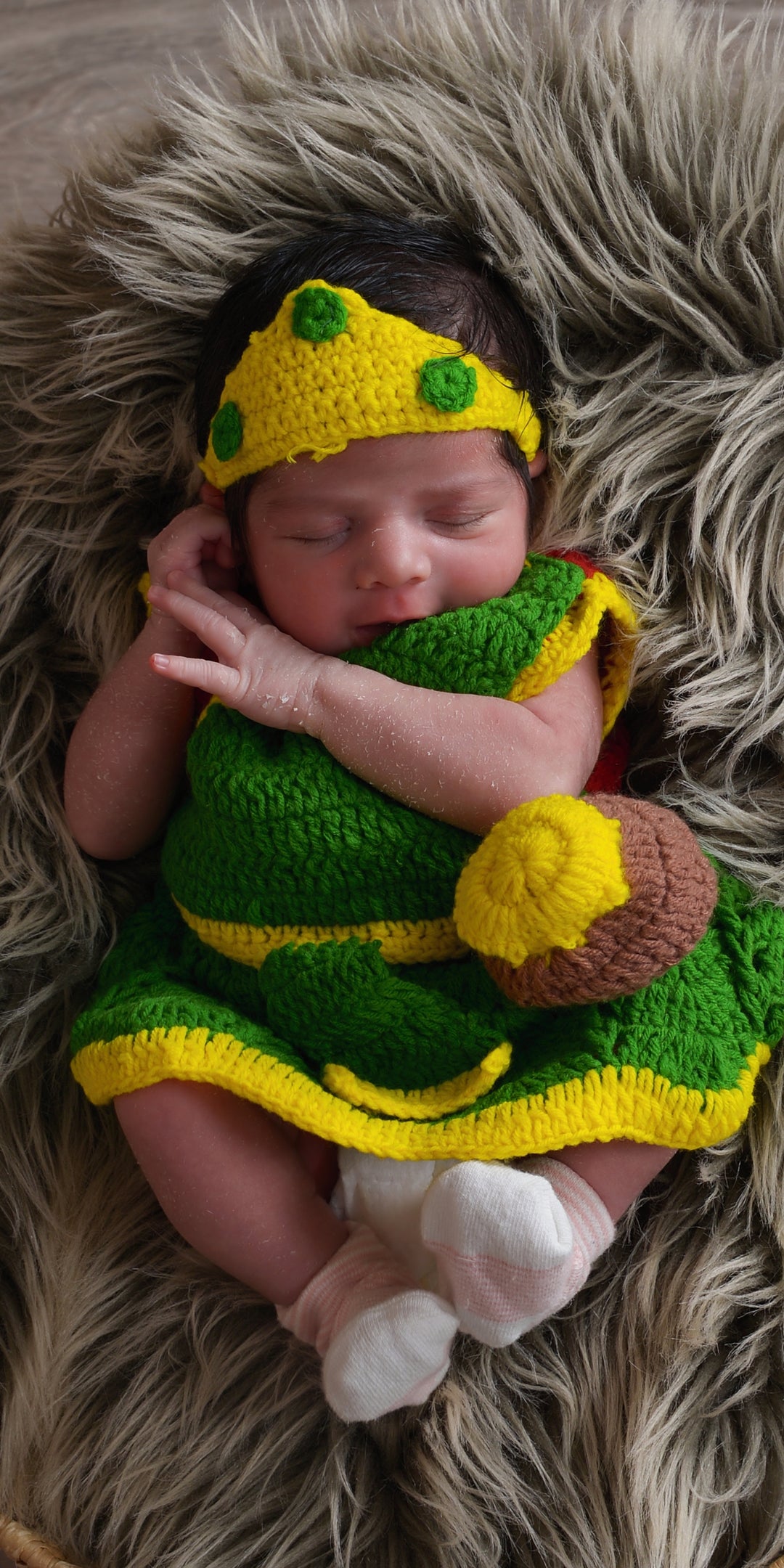 Newborn Matching Crochet Set
