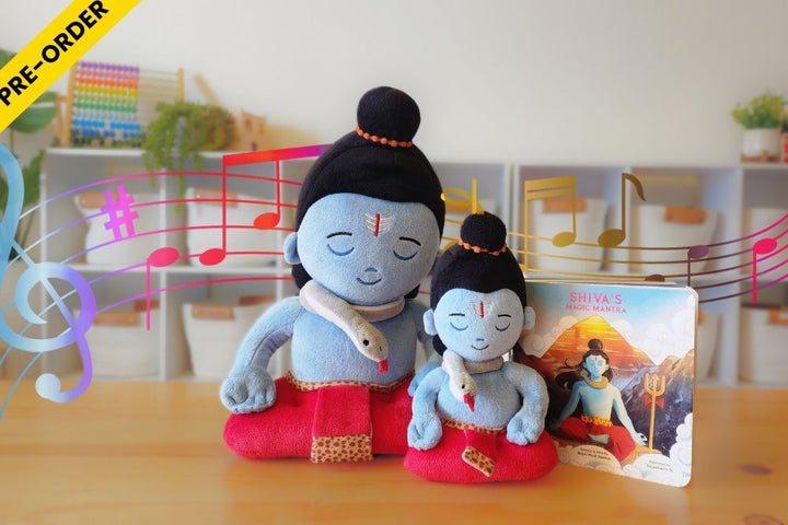 Shiv Shankar Collection - Mantra Singing Plush Toys with Book