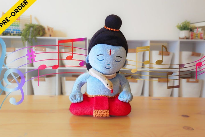 Shiv Shankar (Medium 11") Mantra Singing Plush Toy