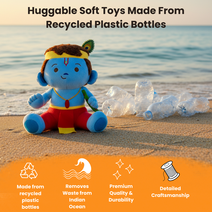 Baby Krishna (Mega 22") Plush Toy
