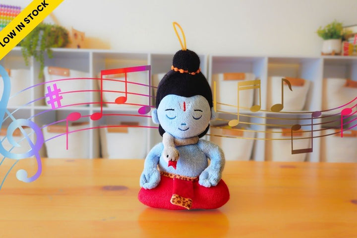 Shiv Shankar (Mini 7") Mantra Singing Plush Toy