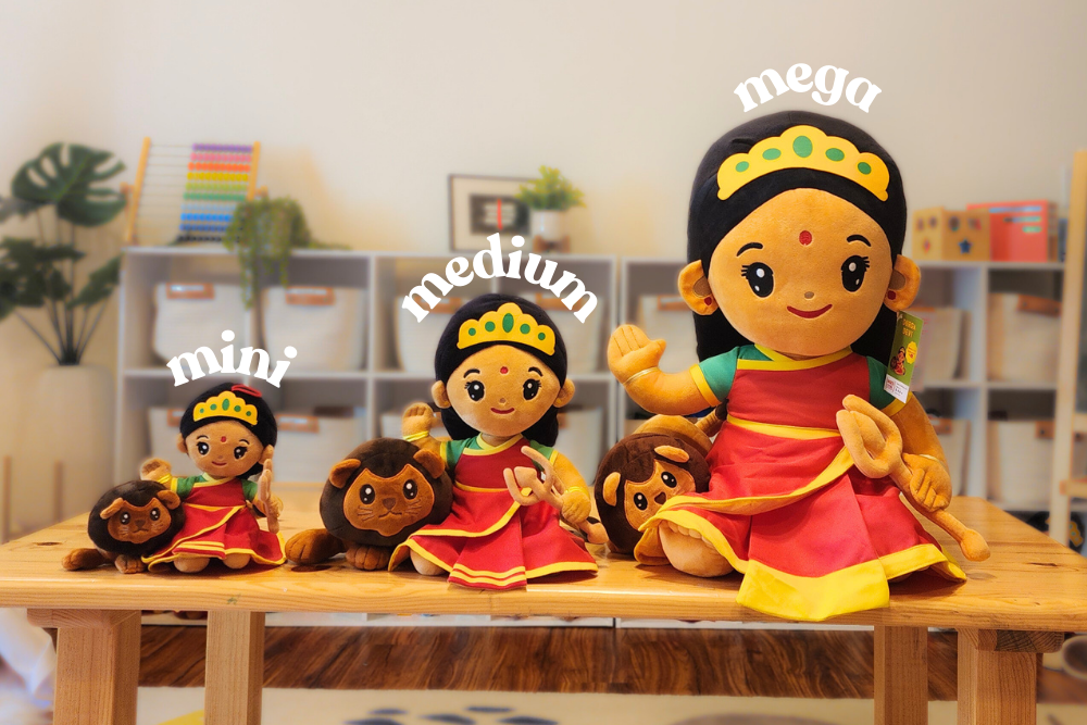 Durga Devi (Mega 22") Plush Toy