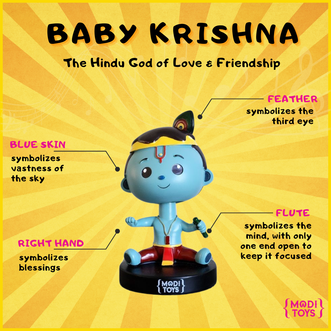 Baby Krishna Bobblehead