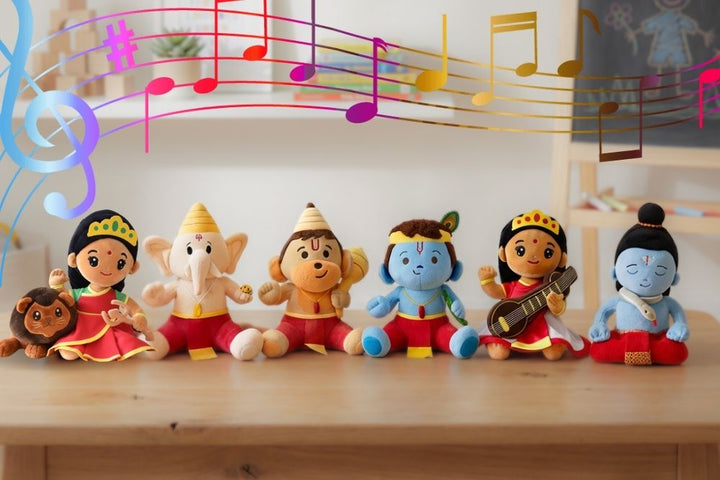 Medium Bundle (11") Mantra Singing Plush Toys