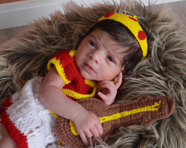 Newborn Matching Crochet Set