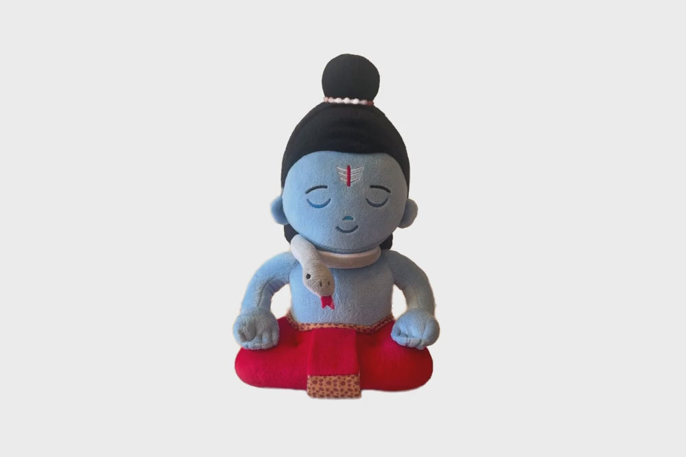 Shiv Shankar (Medium 11") Mantra Singing Plush Toy