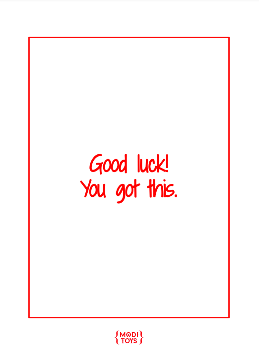 Good Luck Greeting Card